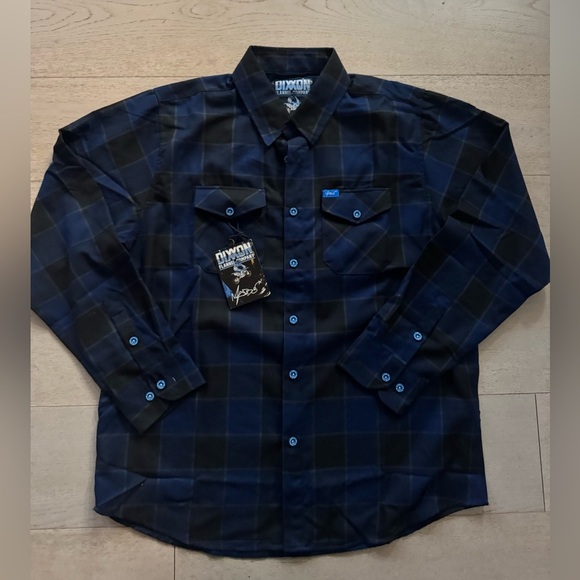 NWT DIXXON x Maddo Flannel shirt XL - Picture 6 of 11